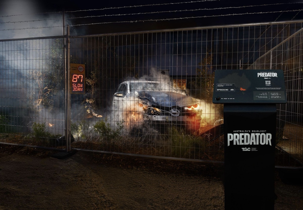 TAC reveals “Australia’s Deadliest Predator” in a bold road safety initiative via Thinkerbell